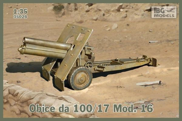 IBG IBG35028 1/35 Obice da 100/17 Mod. 16