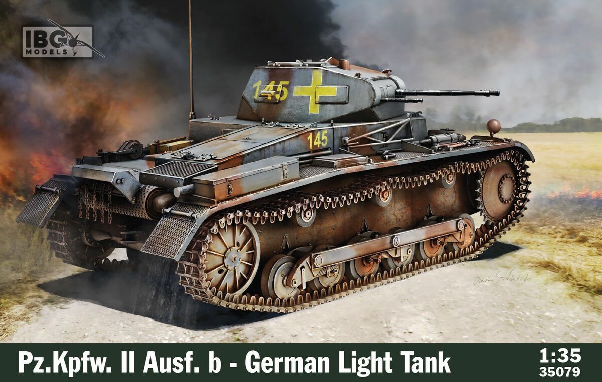 IBG IBG35079 1/35 Pz.Kpfw.II , Ausf. b - German Light Tank - ANGEBOT !!