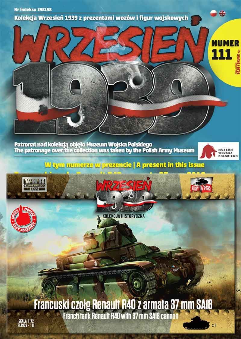 IBG IBGFTF111 1/72 WW.II French Tank Renault R40 w/ 37mm SA18 Cannon