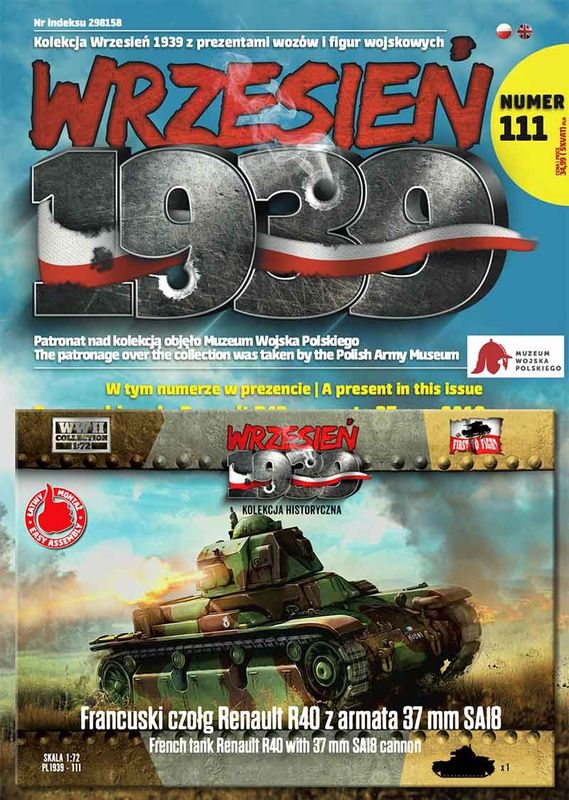 IBG IBGFTF111 1/72 WW.II French Tank Renault R40 w/ 37mm SA18 Cannon IBG IBGFTF111 1/72 WW.II French Tank Renault R40 w/ 37mm SA18 Cannon