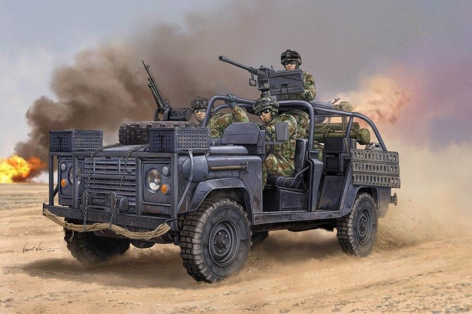 Hobby Boss HB82450 1/35 RSOV with MG ( Ranger Special Operations Vehicle ) - ANGEBOT !!!