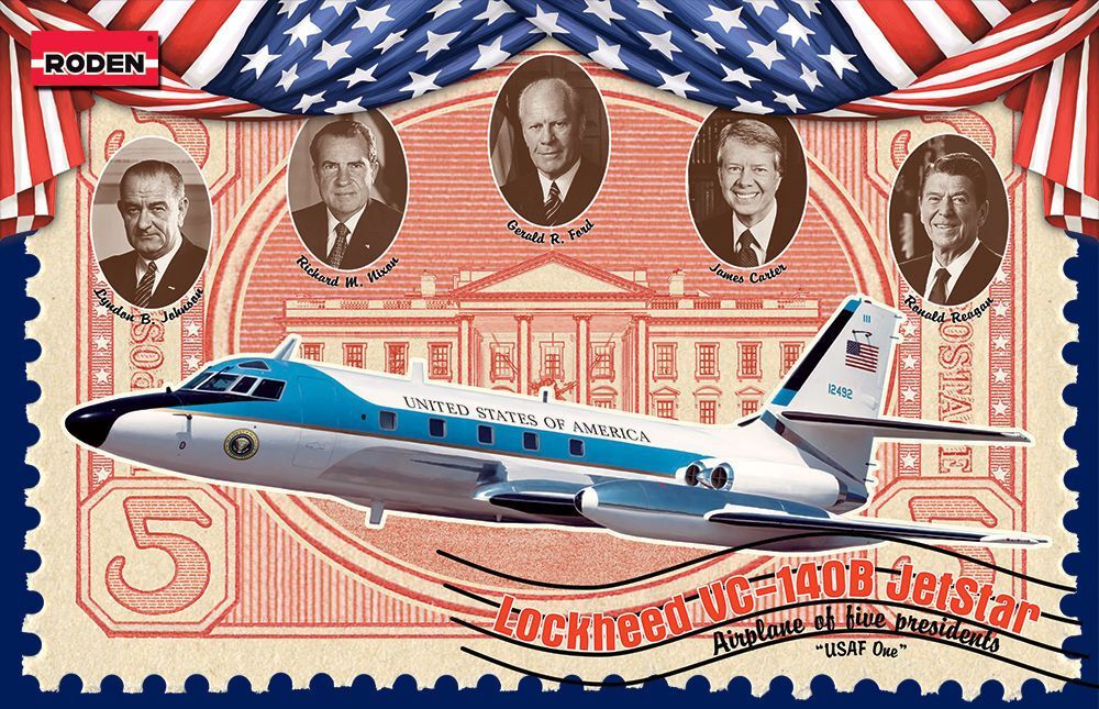 Roden RD324 1/144 Lockheed VC-140B JetStar - ANGEBOT !!