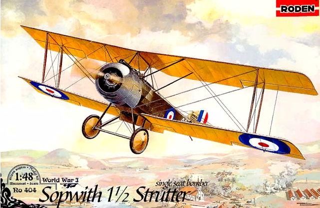 Roden RD404 1/48 Sopwith 1 1/2 Strutter single - seat , ANGEBOT !!