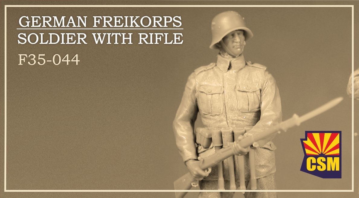 COPPERSTATE CSMF35044 1/35 German Freikorps Soldier w/ Rifle