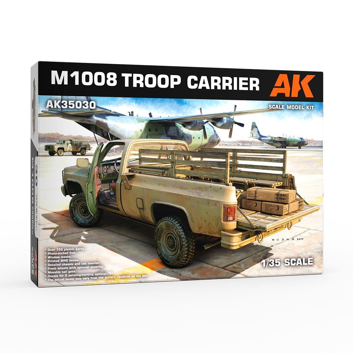 AK INTERACTIVE AK35030 - M1008 Troop Carrier