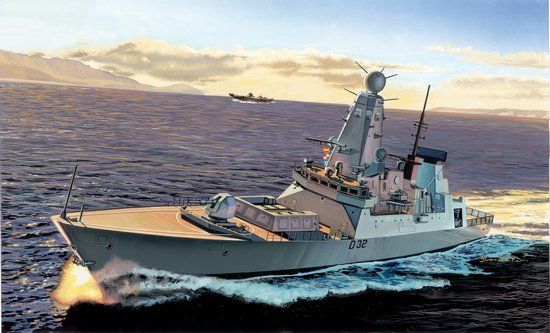 DRAGON DR7093 1/700 HMS Daring Type 45 Destroyer