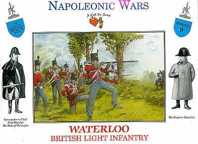A CALL TO ARMS ACTA09 1/32 British Light Infantry - Waterloo 1815 ( 16 figures ) A CALL TO ARMS ACTA09 1/32 British Light Infantry - Waterloo 1815 ( 16 figures )