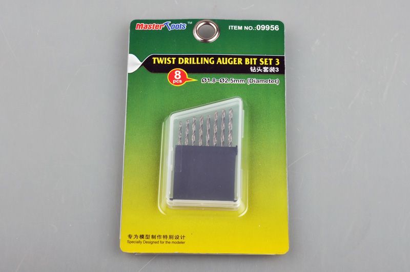 Trumpeter TR09956 Twist Drilling Auger Bit - Set 3 - Spiralbohrer