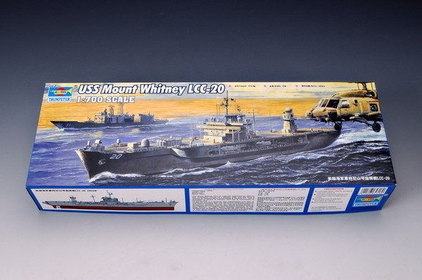 Trumpeter TR05718 1/700 USS Mount Whitney LCC-20 2004 Trumpeter TR05718 1/700 USS Mount Whitney LCC-20 2004