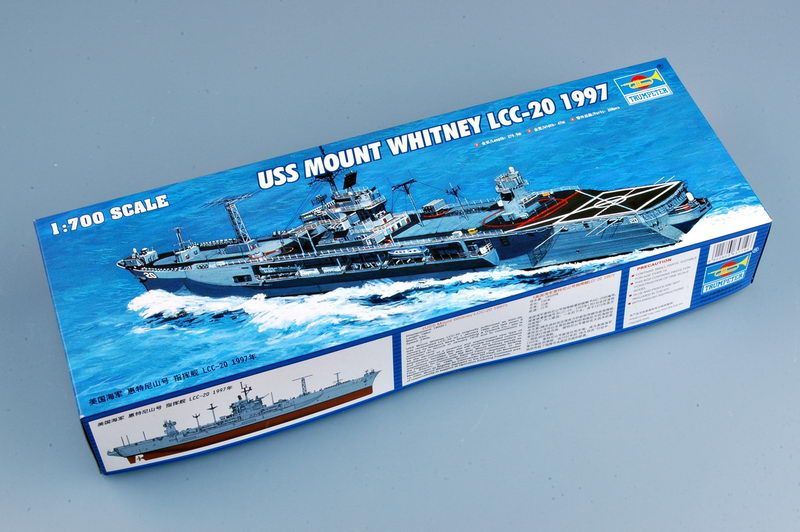Trumpeter TR05719 1/700 USS Mount Whitney LCC 20 Version 1997