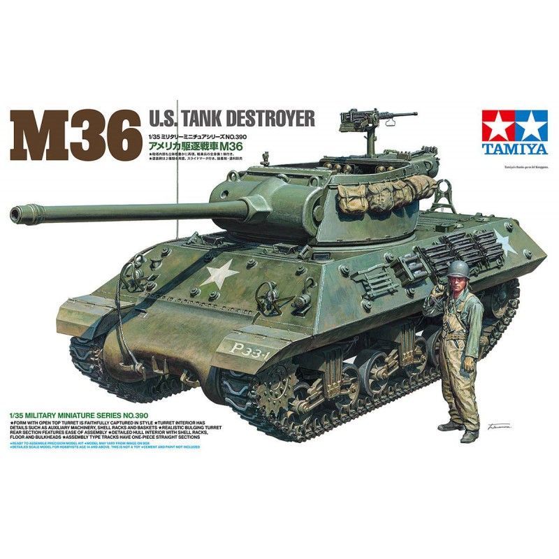 TAMIYA TM35390 1/35 M36 U.S. Tank Destroyer