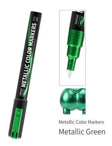DSPIAE MKA05 Super Metallic Color Marker - Green