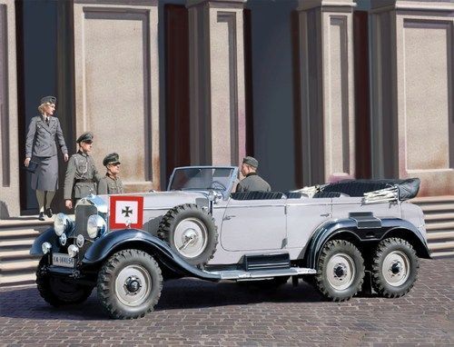 ICM ICM35531 1/35 Mercedes G4 ( 1939 Production ) w/ Passengers