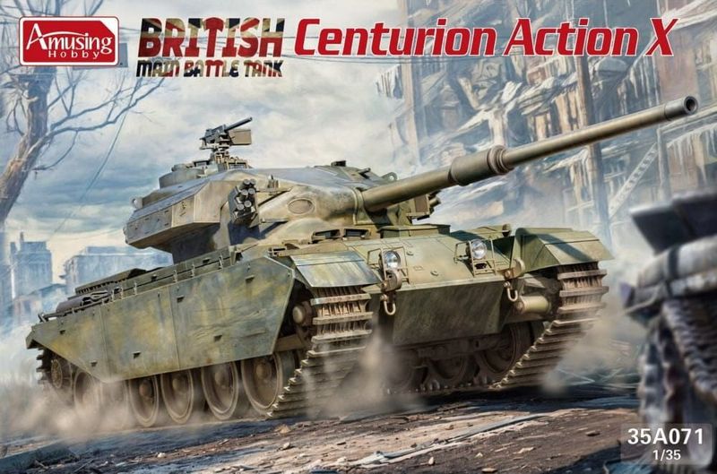 AMUSING HOBBY AH35A071 1/35 British MBT Centurion Action X AMUSING HOBBY AH35A071 1/35 British MBT Centurion Action X