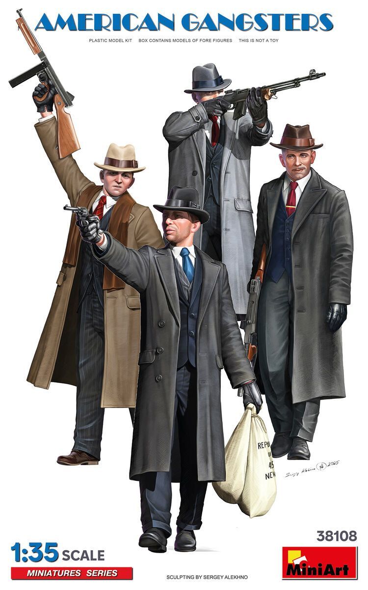 Miniart MA38108 1/35 American Gangsters