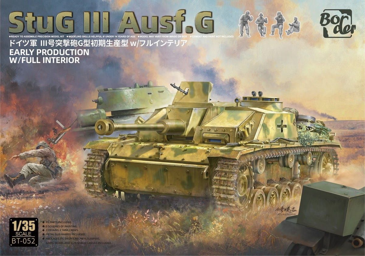 Border Models BMBT052 1/35 Germ. StuG III , Ausf. G Early Production w/ Full Interior