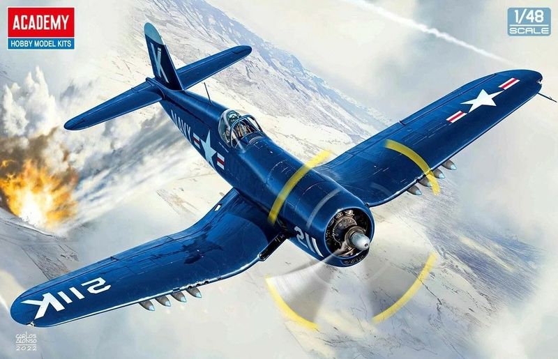 Academy 12353 1/48  Vought F4U-4 Corsair - Battle of Jangjin Reservoir Academy 12353 1/48  Vought F4U-4 Corsair - Battle of Jangjin Reservoir