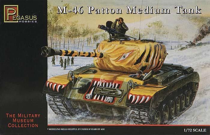 Pegasus PEG7506 1/72 U.S. M46 Patton MBT
