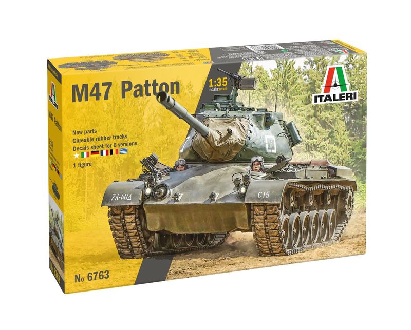Italeri IT6763 1/35 M47 Patton Italeri IT6763 1/35 M47 Patton