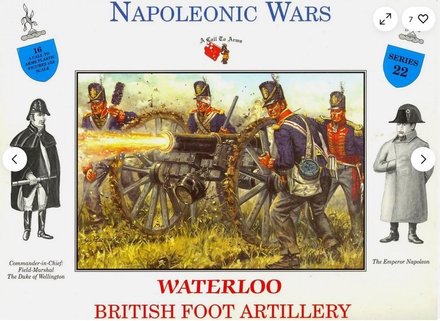 A CALL TO ARMS ACTA22 1/32 British Light Infantry - Waterloo 1815 ( 16 figures )