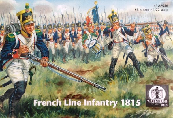 WATERLOO AP056 1/72 French Line Infantry 1815 WATERLOO AP056 1/72 French Line Infantry 1815