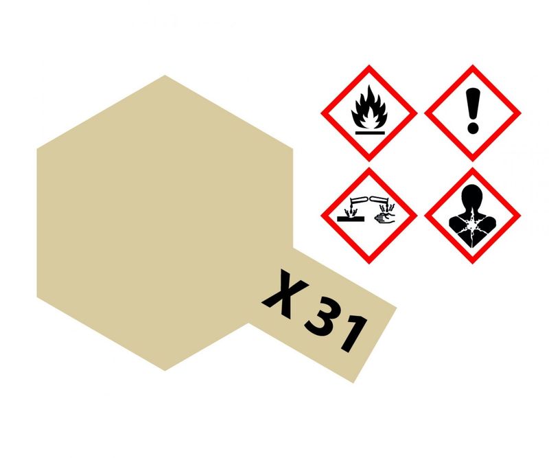 TAMIYA TMX31 Titanium Gold glänzend , 23ml