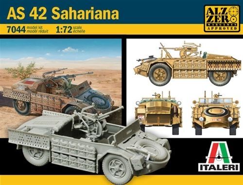 Italeri IT7044 1/72 Camionetta AS-42 'Sahariana' Italeri IT7044 1/72 Camionetta AS-42 'Sahariana'