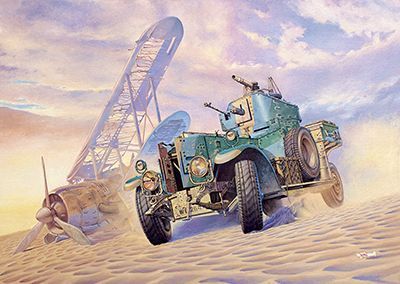 Roden RD734 1/35 WWII British Armour Car Pattern 1920 Mod. Mk.III