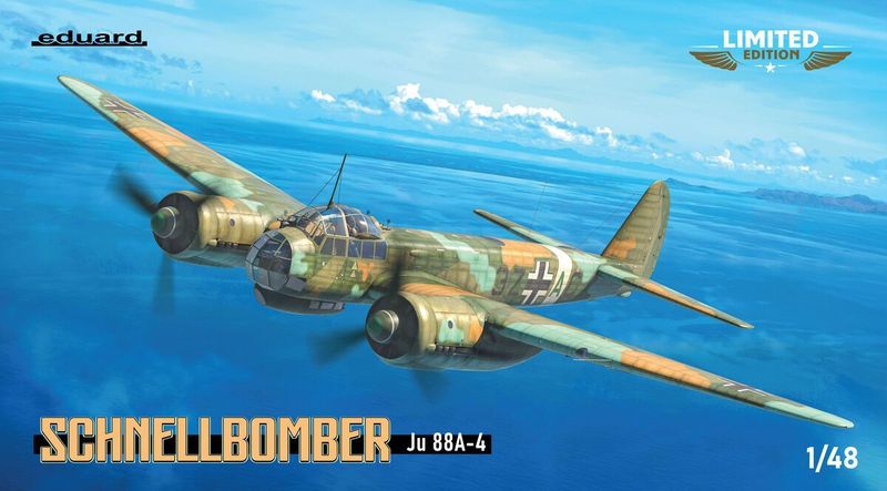 Eduard E11194 1/48 Schnellbomber Ju 88 A-4 -  Eduard E11194 1/48 Schnellbomber Ju 88 A-4 - "Limited Edition" !!!