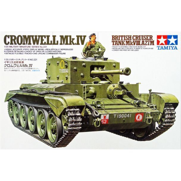 Tamiya TM35221 1/35 British Cruiser Tank Mk.VIII, A27M Cromwell Mk.IV