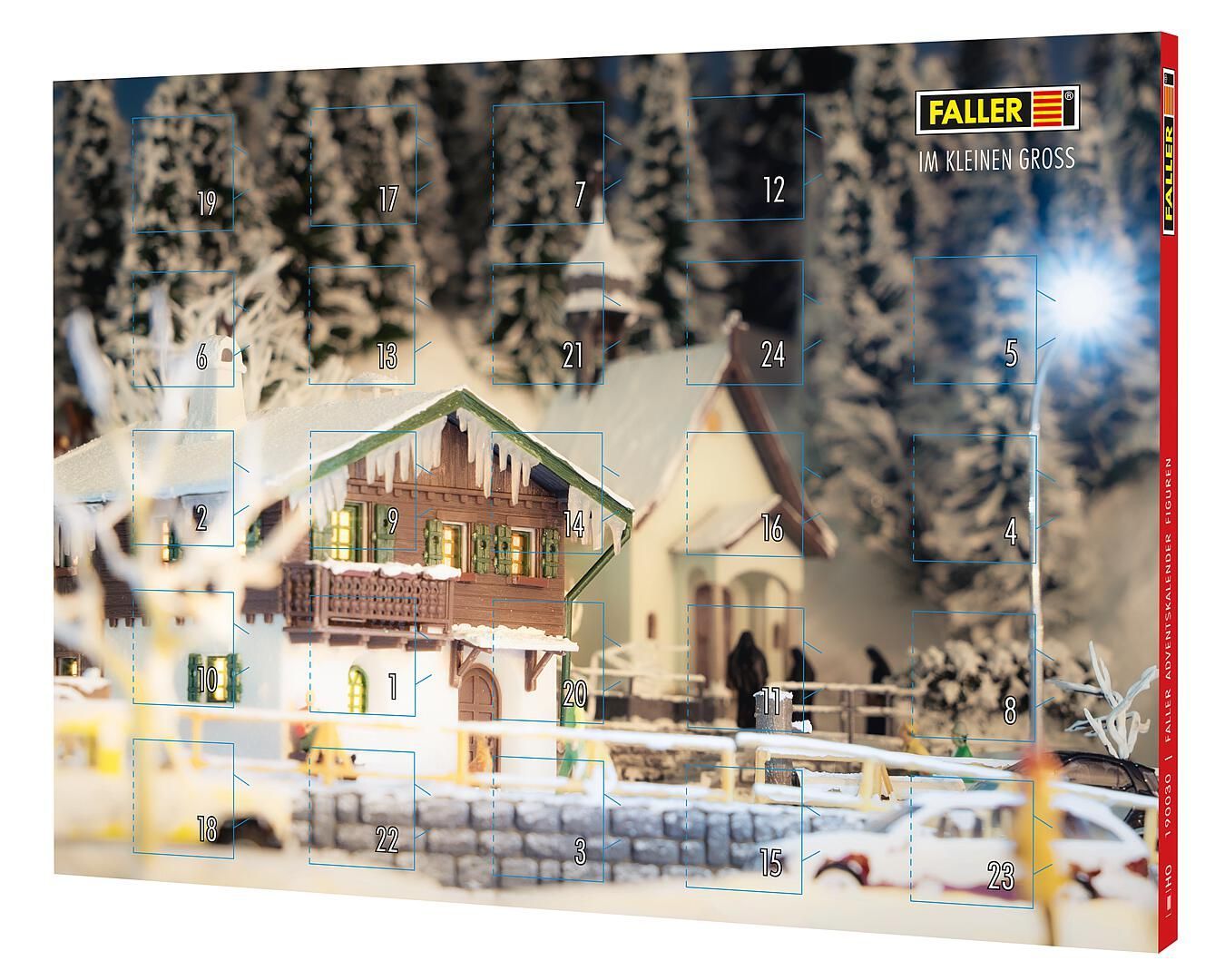 Faller FAL190030 Adventskalender Figuren - TOP AKTUELL !!