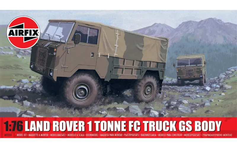 Airfix AF02331 1/76 Landrover 1 Tonne FC Truck GS Bdy Airfix AF02331 1/76 Landrover 1 Tonne FC Truck GS Bdy