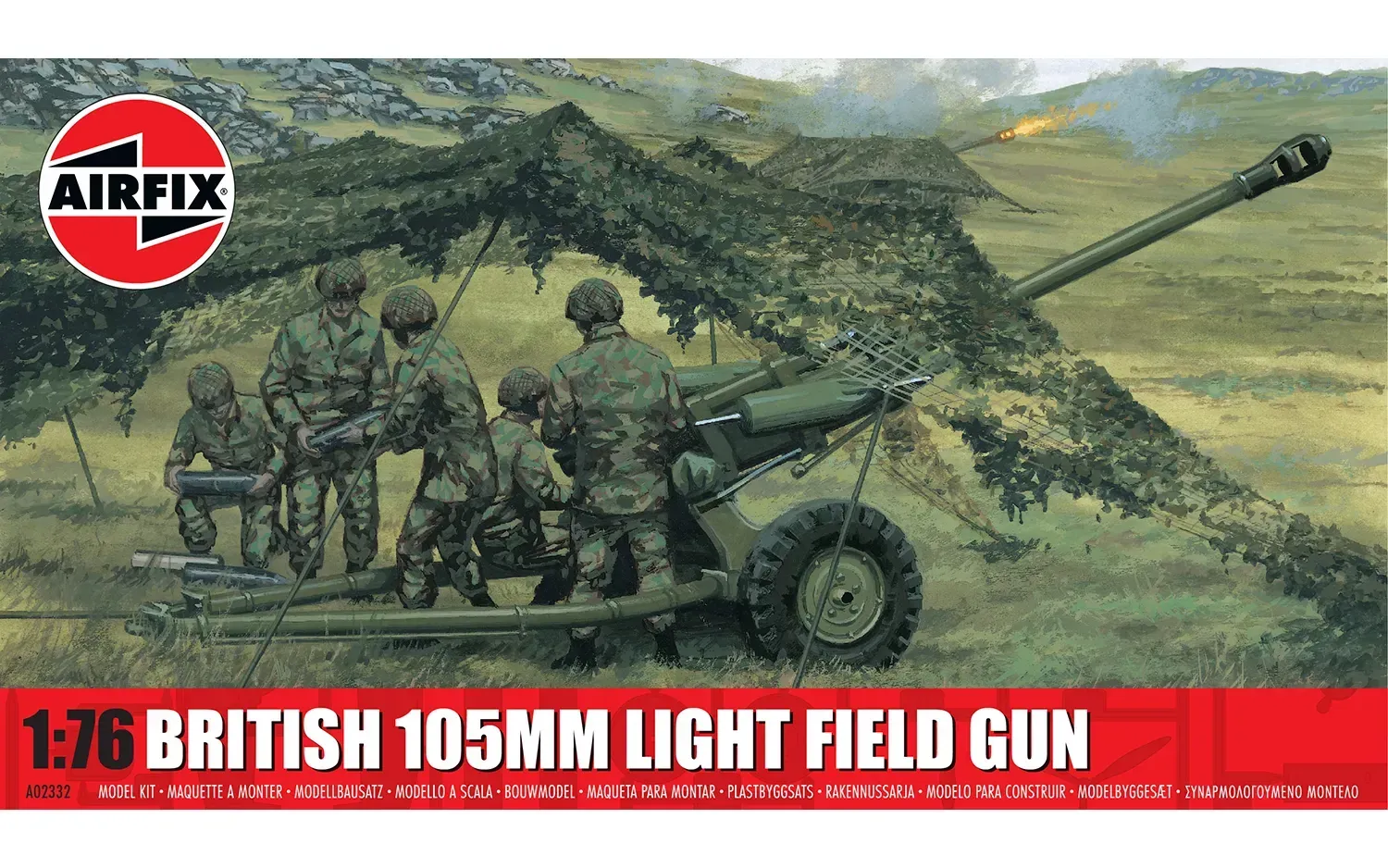 Airfix AF02332 1/76 British L118/US M119 105mm Light Gun