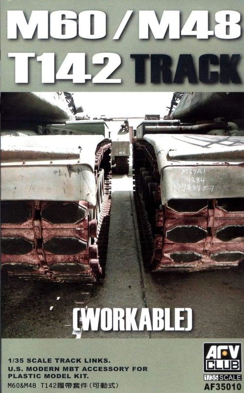 AFV CLUB AFV35010 1/35 M48/M60 Tracks, Late Type, T-142 AFV CLUB AFV35010 1/35 M48/M60 Tracks, Late Type, T-142