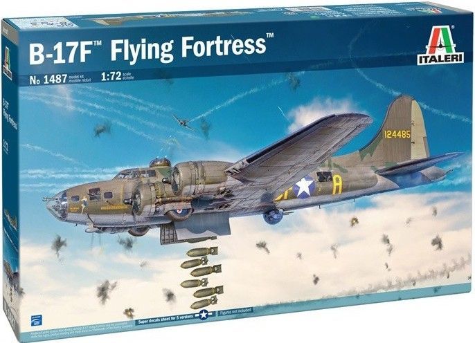 Italeri IT1487 1/72 Boeing B-17 F Flyng Fortress