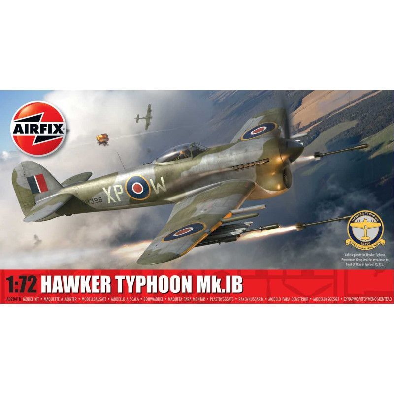 Airfix AF02041B 1/72 Hawker Typhoon Mk.IB Airfix AF02041B 1/72 Hawker Typhoon Mk.IB