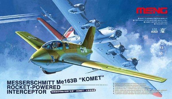 MENG QS001 1/32 Messerschmitt Me-163B "Komet"