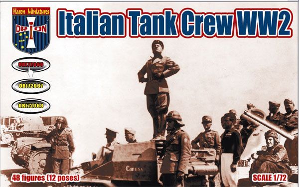 Orion ORI72066 1/72 WW.II Italian Tank Crew