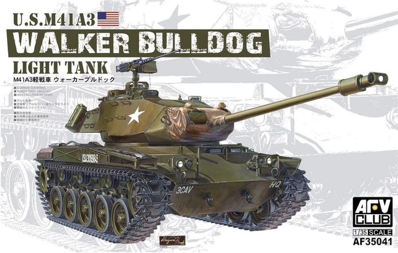 AFV CLUB AFV35041 1/35 M41A3 Walker Bulldog Light Tank