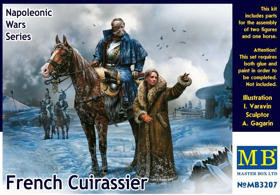MASTER BOX MB3207_V 1/32 French Cuirassier, Napoleonic Wars Series