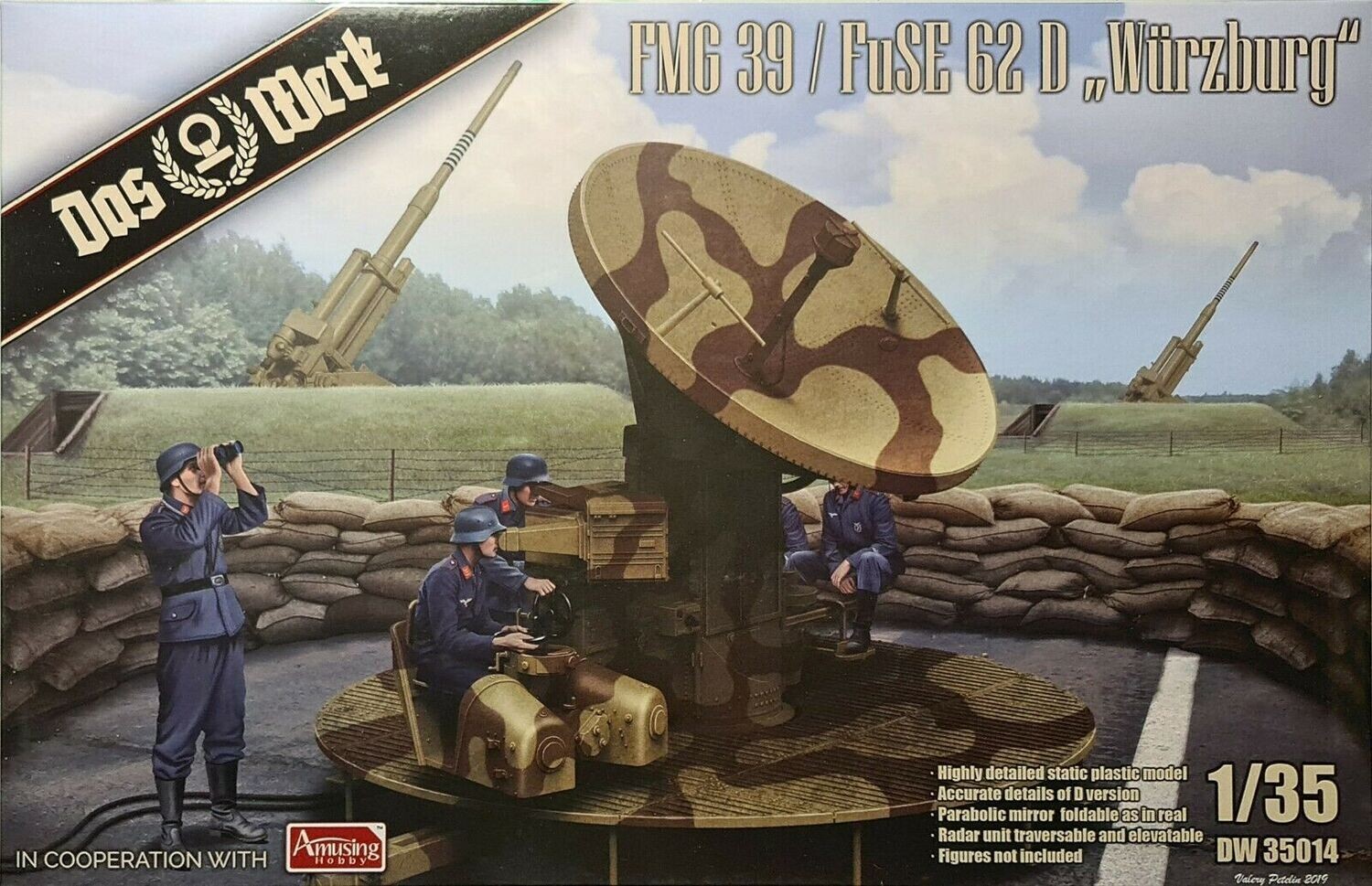 Das Werk DAW35014_S 1/35 FMG 39 / FuSE 62 D Würzburg
