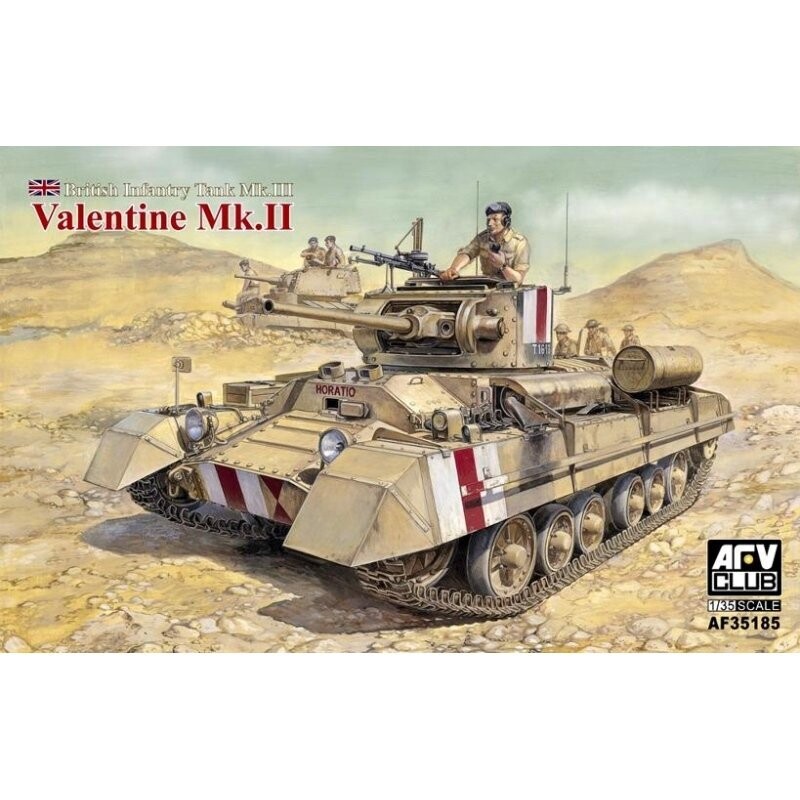 AFV CLUB AFV35185_V 1/35 Valentine Mk II AFV CLUB AFV35185_V 1/35 Valentine Mk II