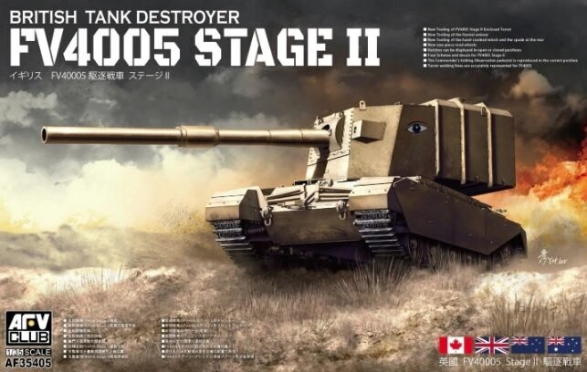 AFV CLUB AFV35405_V 1/35 Brit. Tank Destroyer FV4005 - STAGE II AFV CLUB AFV35405_V 1/35 Brit. Tank Destroyer FV4005 - STAGE II