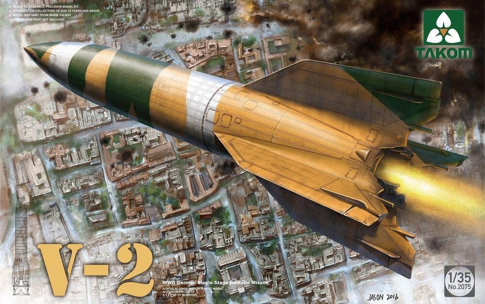 TAKOM TAK2075 1/35 German Single Stage Ballistic Missile V-2 TAKOM TAK2075 1/35 German Single Stage Ballistic Missile V-2