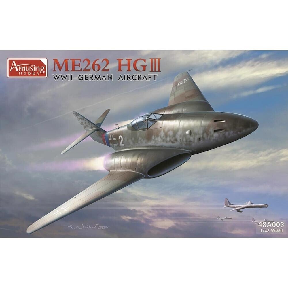 AMUSING HOBBY AH48A003_S 1/48 Me 262 HG III AMUSING HOBBY AH48A003_S 1/48 Me 262 HG III