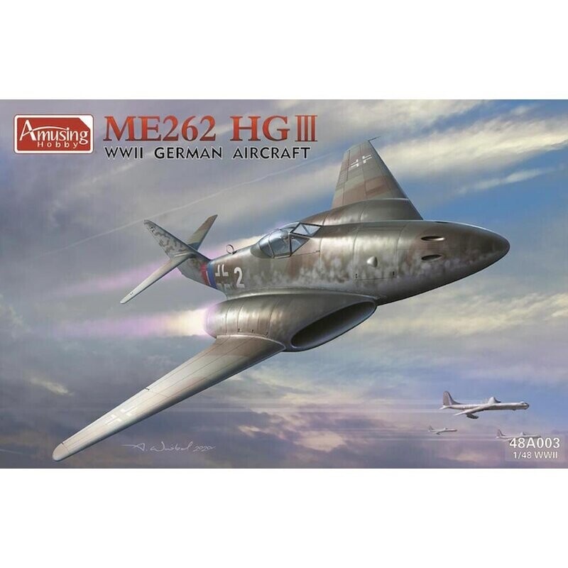 AMUSING HOBBY AH48A003_S 1/48 Me 262 HG III AMUSING HOBBY AH48A003_S 1/48 Me 262 HG III