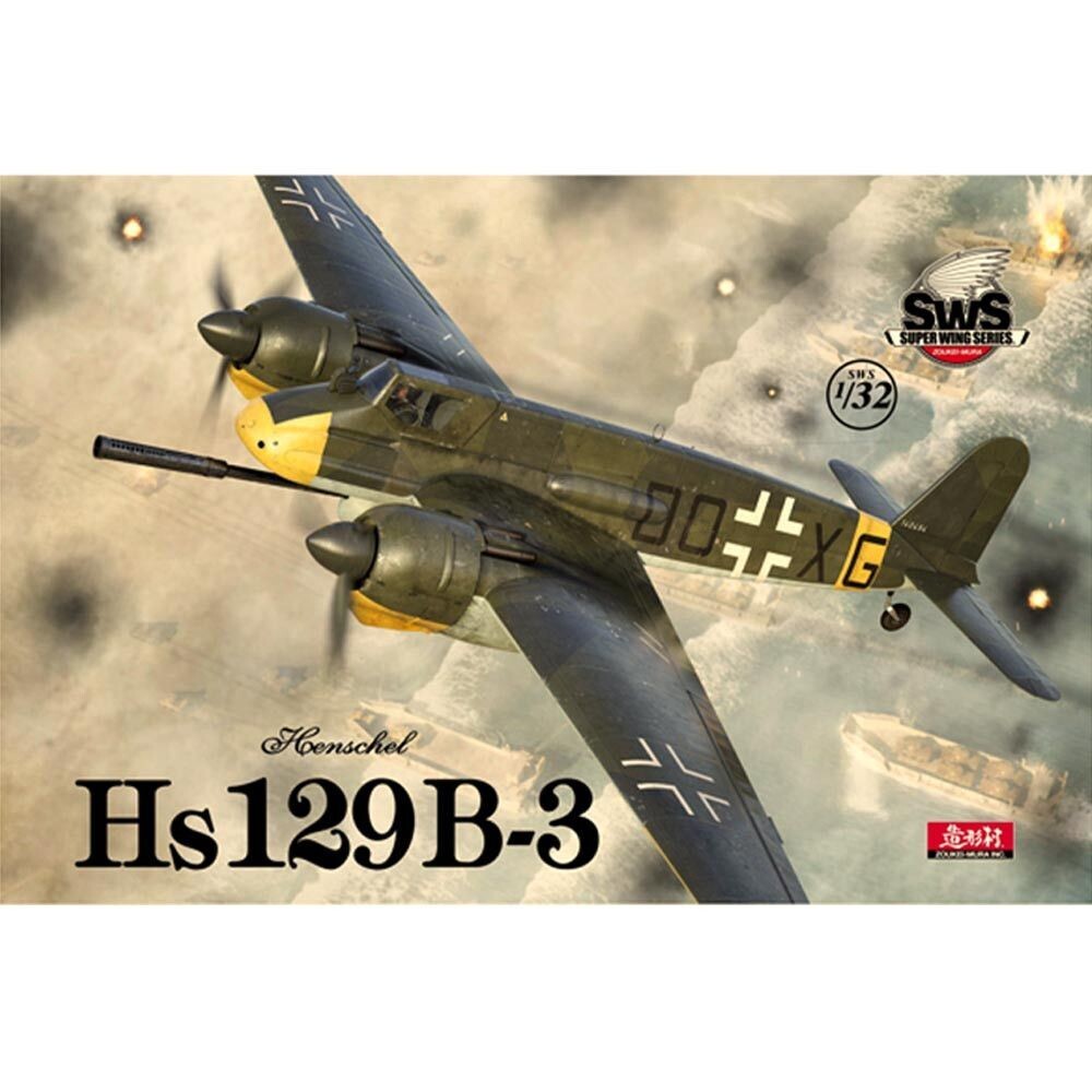 Zoukei Mura SWS19_S 1/32 Henschel Hs 129 B-3