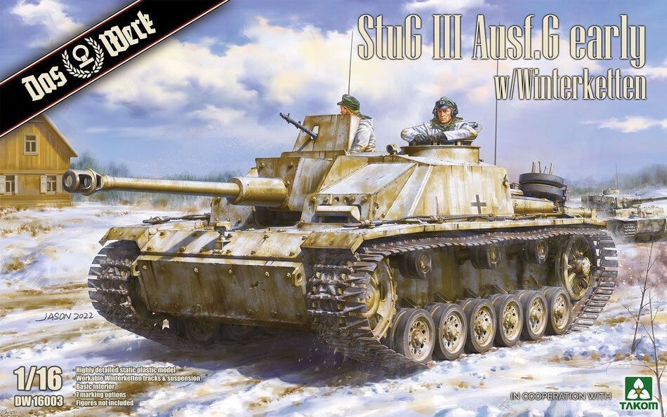 DAS WERK DAW16003 1/16 StuG. III Ausf. G w/Winterketten DAS WERK DAW16003 1/16 StuG. III Ausf. G w/Winterketten