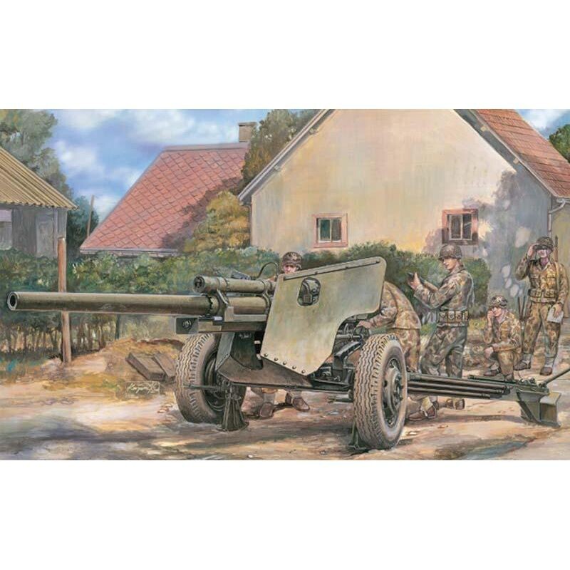 AFV CLUB AFV35181_V 1/35 U.S. Army 3 inch Gun M5 on Carriage M6 AFV CLUB AFV35181_V 1/35 U.S. Army 3 inch Gun M5 on Carriage M6
