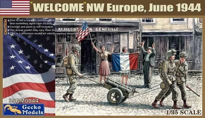 Gecko Models 35GM0044_S 1/35 Gecko Models 35GM0044_S 1/35 "Welcome" NW Europe, June 1944
